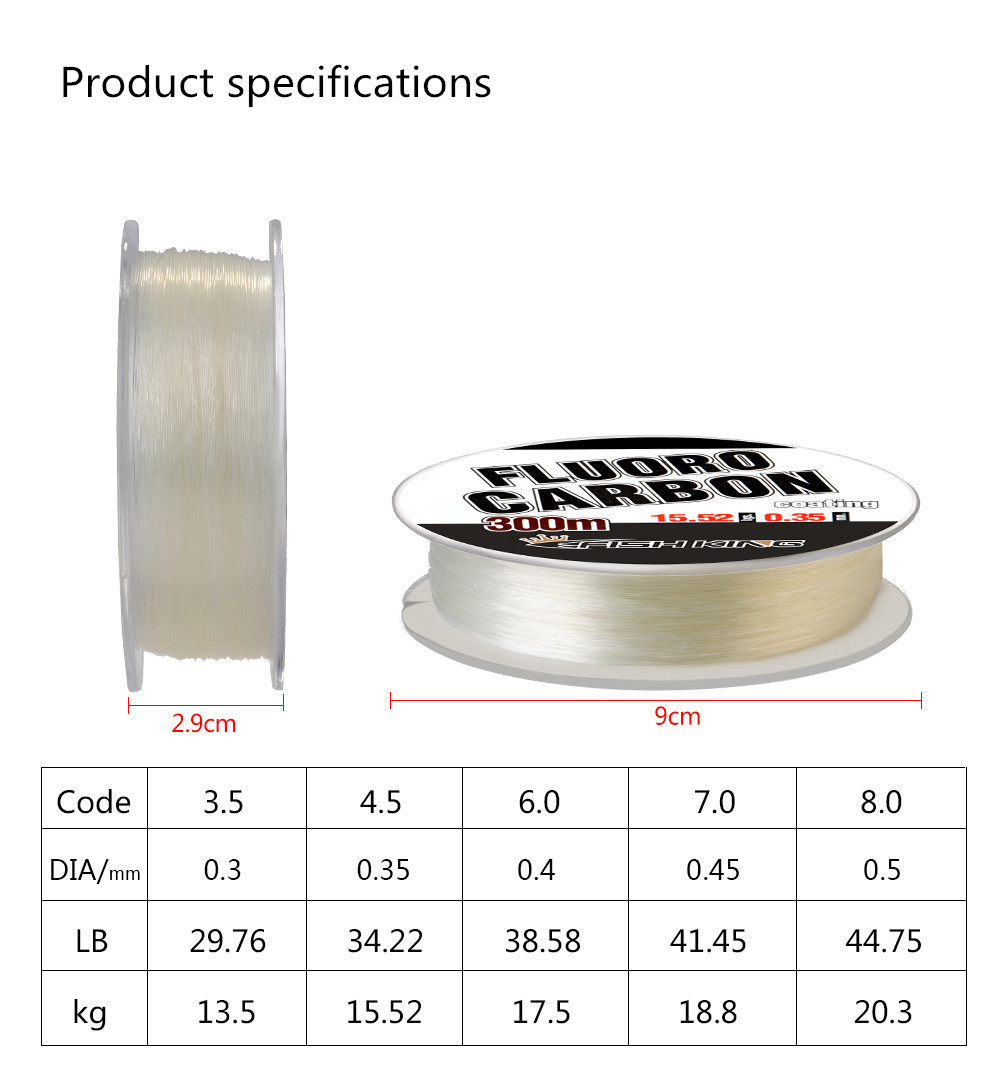 Леска из фторокарбона Full Tan – обзор и цена Fluorocarbon Line